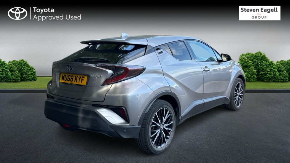 Toyota C-Hr 1.8 Vvt-h Excel Cvt Euro 6 Ss WU68KYF Silver #2