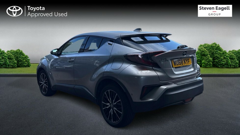 Toyota C-Hr 1.8 Vvt-h Excel Cvt Euro 6 Ss WU68KYF Silver #4