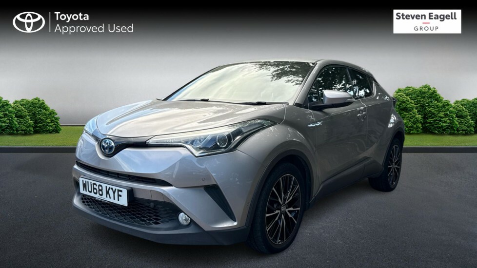 Toyota C-Hr 1.8 Vvt-h Excel Cvt Euro 6 Ss WU68KYF Silver #3