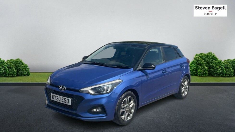 Hyundai I20 1.2 Play Euro 6 Ss Blue #3
