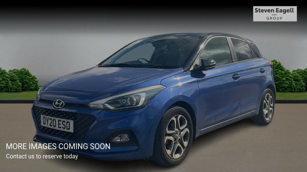 Hyundai I20 1.2 Play Euro 6 Ss Blue #3