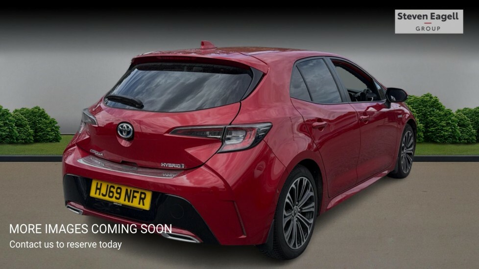Toyota Corolla 2.0 Vvt-h Design Hatchback Hybrid Cvt E Red #4