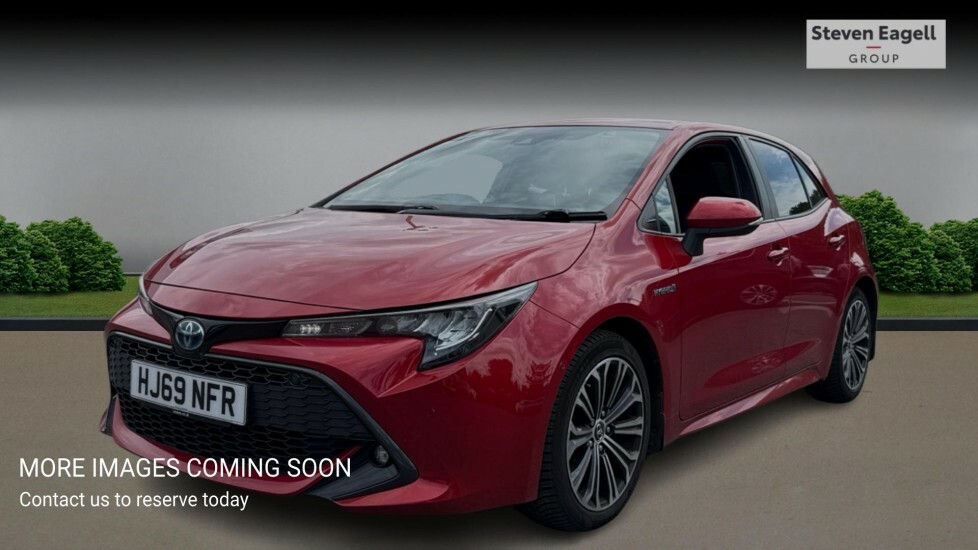 Toyota Corolla 2.0 Vvt-h Design Hatchback Hybrid Cvt E Red #3