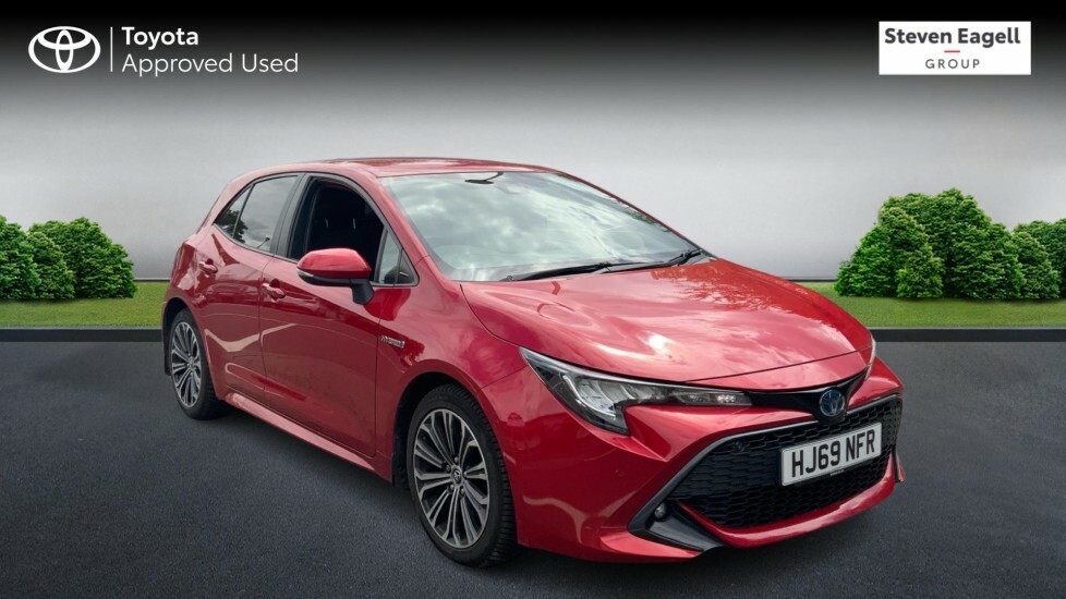 Toyota Corolla 2.0 Vvt-h Design Hatchback Hybrid Cvt E Red