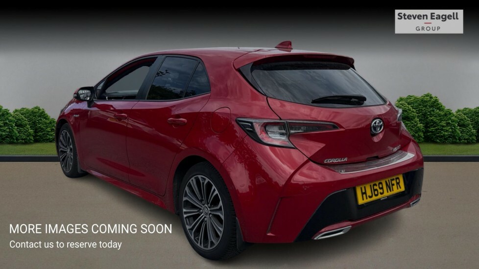 Toyota Corolla 2.0 Vvt-h Design Hatchback Hybrid Cvt E Red #2