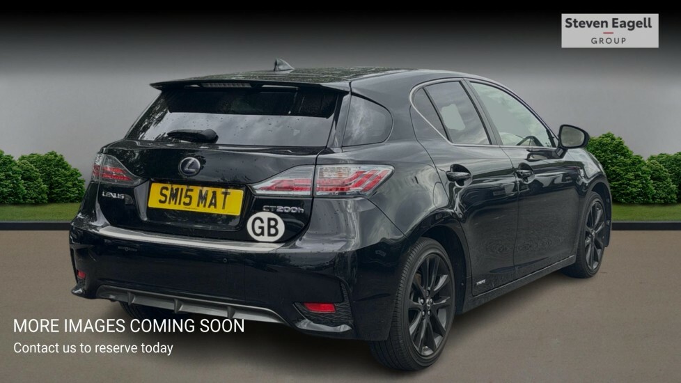 Lexus CT 1.8 200H F Sport Cvt Euro 6 Ss Black #4
