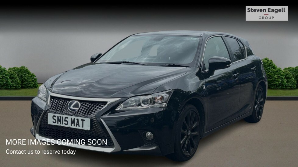 Lexus CT 1.8 200H F Sport Cvt Euro 6 Ss Black #3