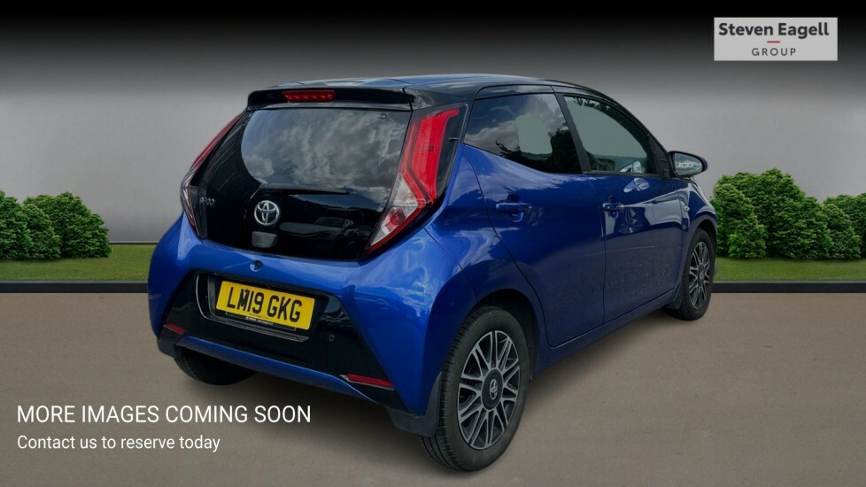 Toyota Aygo 1.0 Vvt-i X-clusiv X-shift Euro 6 Safety Sens Blue #4