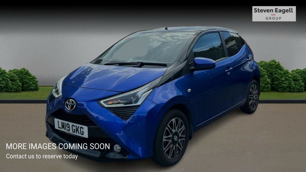 Toyota Aygo 1.0 Vvt-i X-clusiv X-shift Euro 6 Safety Sens Blue #3
