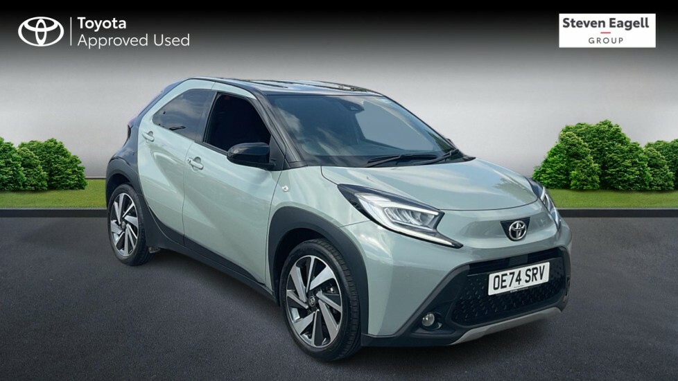 Toyota Aygo X 1.0 Vvt-i Exclusive X-shift Euro 6 Ss Green