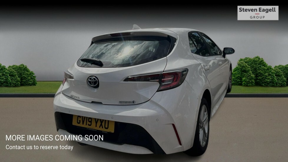 Toyota Corolla 1.8 Vvt-h Icon Tech Cvt Euro 6 Ss White #4