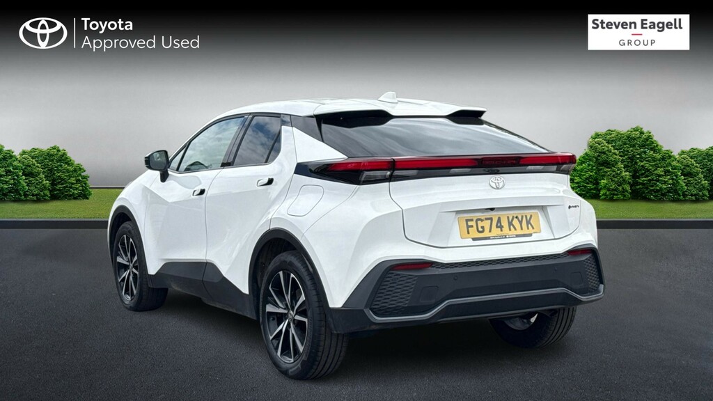 Toyota C-Hr 2.0 Vvt 13.6Kwh Design Cvt Euro 6 Ss White #4