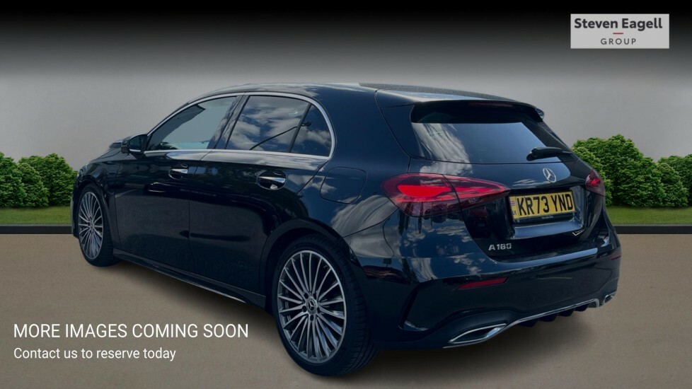 Mercedes-Benz A Class 1.3 A180h Mhev Amg Line Premium Plus Hatchback 5 KR73YND Black #2