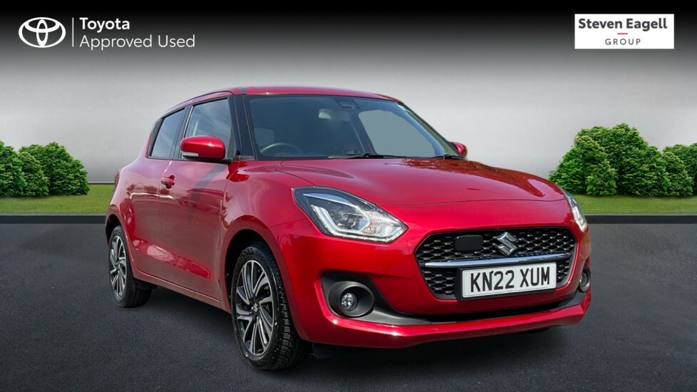 Suzuki Swift 1.2 Dualjet Mhev Sz5 Hatchback Hybrid C Red