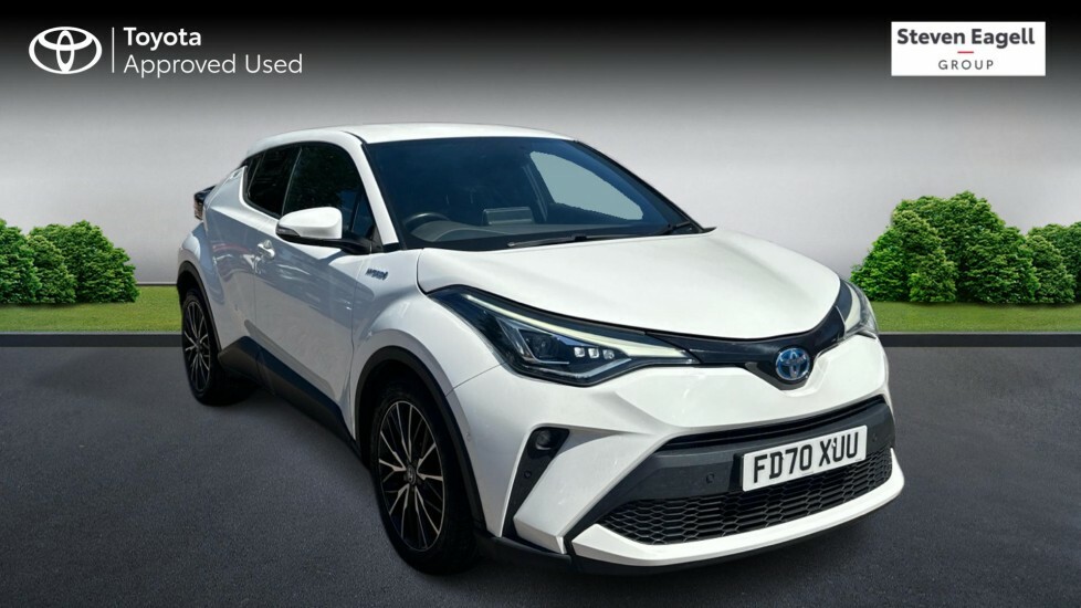Toyota C-Hr 1.8 Vvt-h Excel Cvt Euro 6 Ss White