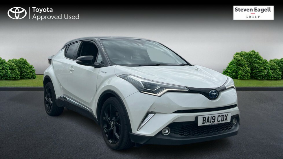 Toyota C-Hr 1.8 Vvt-h Dynamic Cvt Euro 6 Ss White