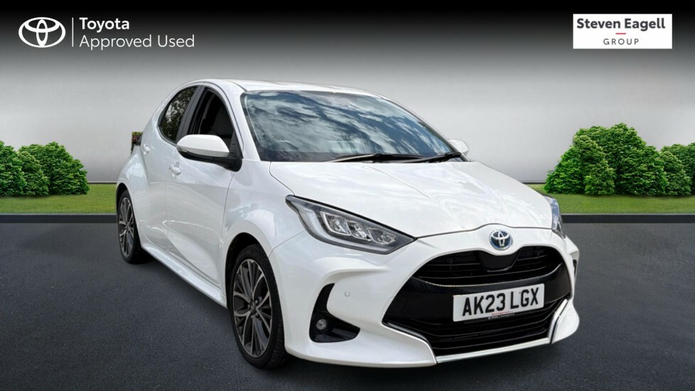 Toyota Yaris 1.5 Vvt-h Excel E-cvt Euro 6 Ss White