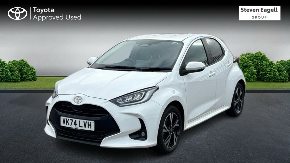 Toyota Yaris 1.5 Vvt-h Design E-cvt Euro 6 Ss VK74LVH White #3