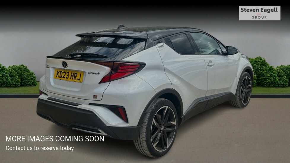 Toyota C-Hr 1.8 Vvt-h Gr Sport Cvt Euro 6 Ss KD23HRJ White #4
