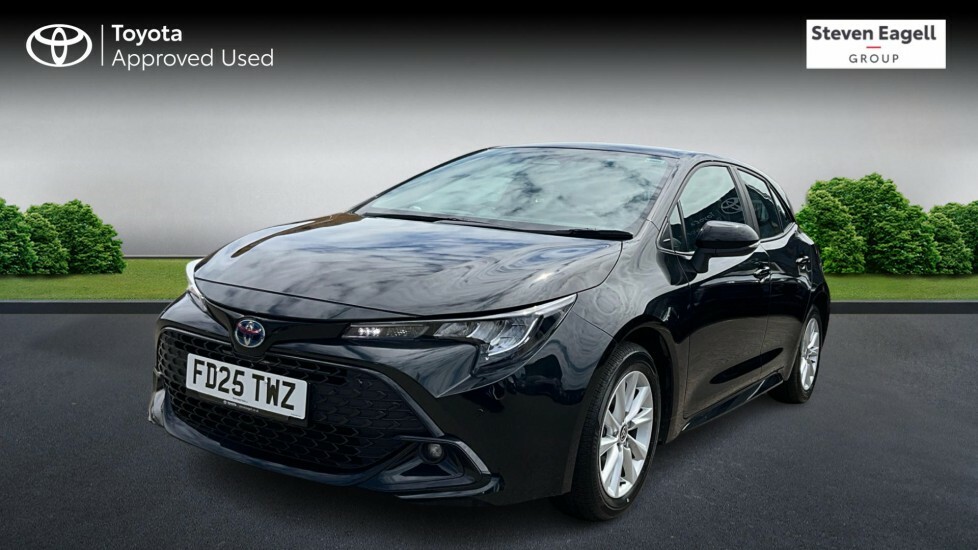Toyota Corolla 1.8 Vvt-h Icon Cvt Euro 6 Ss FD25TWZ Black #3