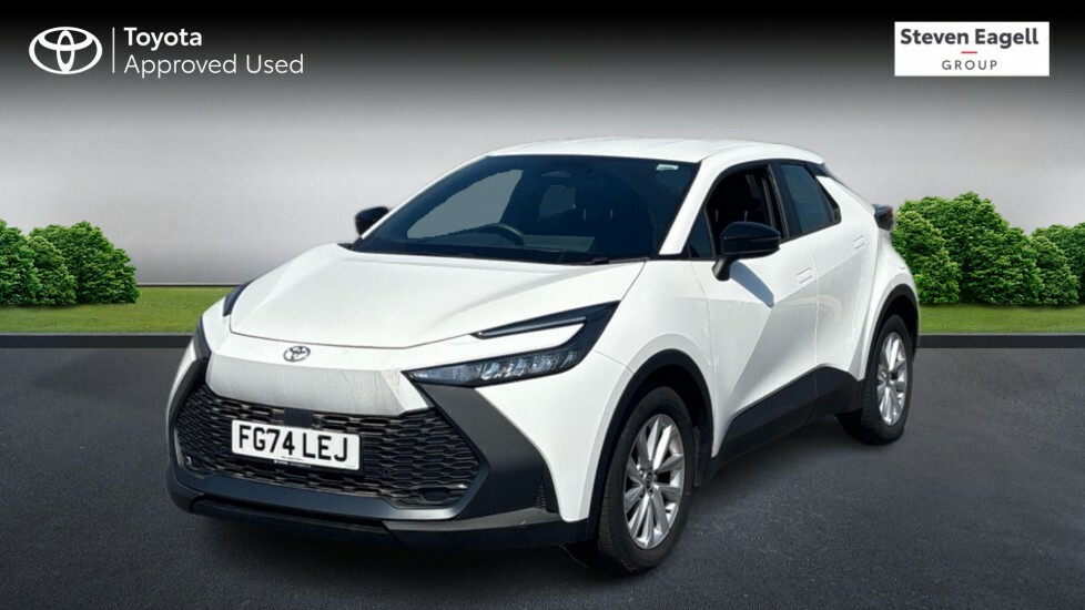 Toyota C-Hr 1.8 Vvt-h Icon Cvt Euro 6 Ss FG74LEJ White #3