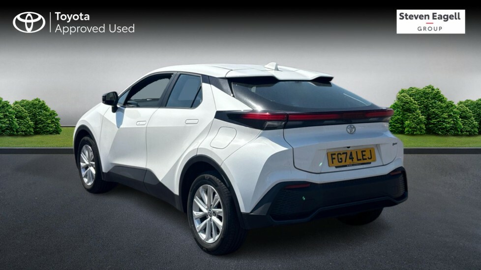 Toyota C-Hr 1.8 Vvt-h Icon Cvt Euro 6 Ss FG74LEJ White #4