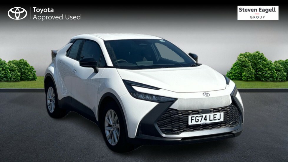 Toyota C-Hr 1.8 Vvt-h Icon Cvt Euro 6 Ss White