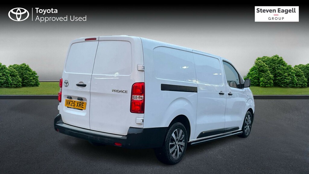 Toyota PROACE 2.0D Icon Premium Long Panel Van Lwb Euro 6 6Dr White #2