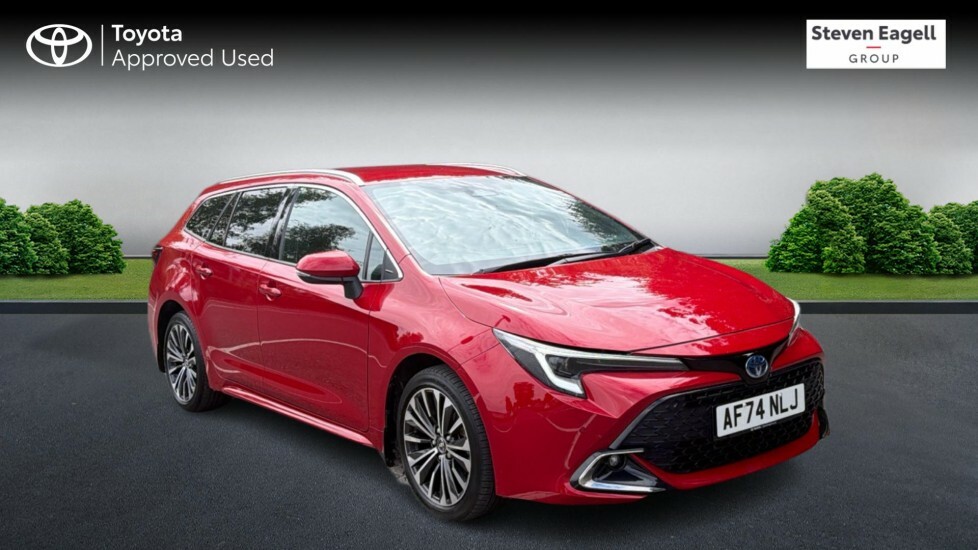 Toyota Corolla 1.8 Vvt-h Design Touring Sports Hybrid Red