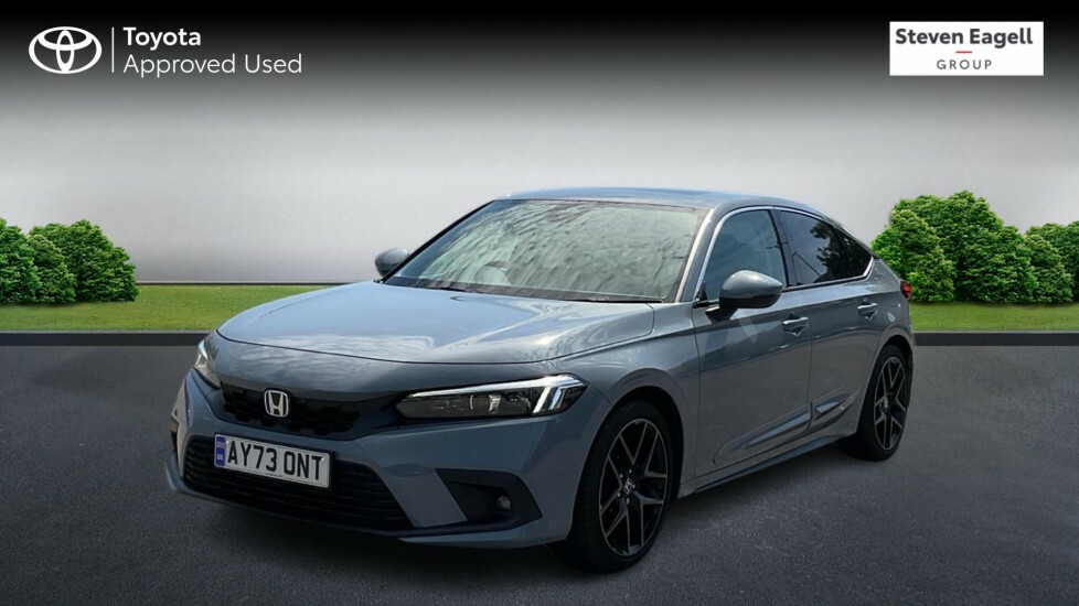 Honda Civic 2.0 H I-mmd Advance Ecvt Euro 6 Ss Grey #3