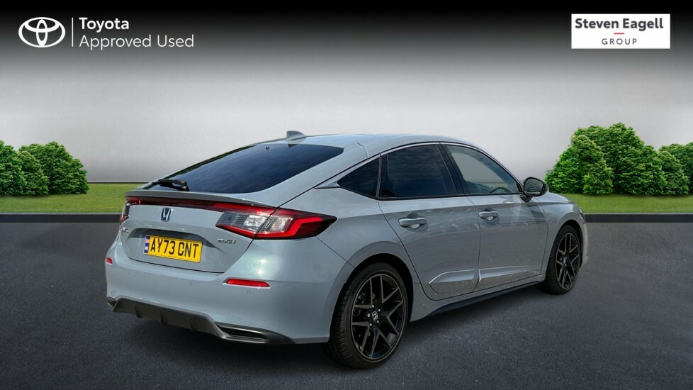 Honda Civic 2.0 H I-mmd Advance Ecvt Euro 6 Ss Grey #2