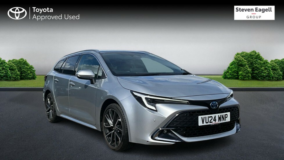 Toyota Corolla 2.0 Vvt-h Excel Touring Sports Cvt Euro 6 Ss Silver