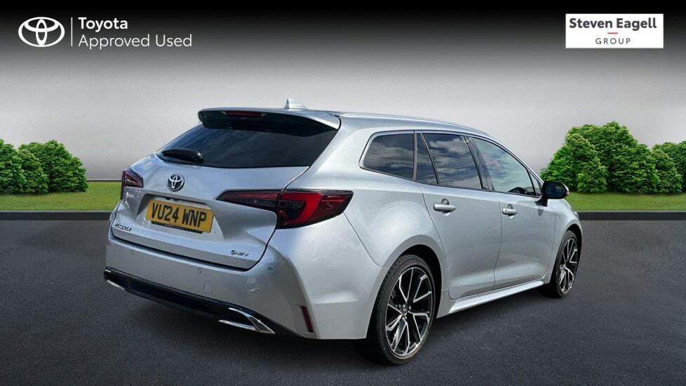 Toyota Corolla 2.0 Vvt-h Excel Touring Sports Cvt Euro 6 Ss VU24WNP Silver #2