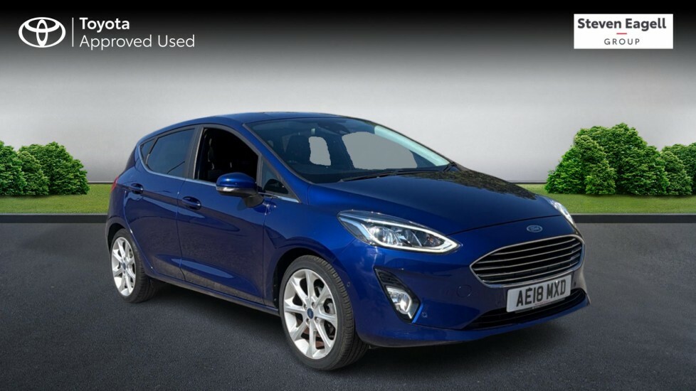 Ford Fiesta 1.0T Ecoboost Titanium Euro 6 Ss Blue