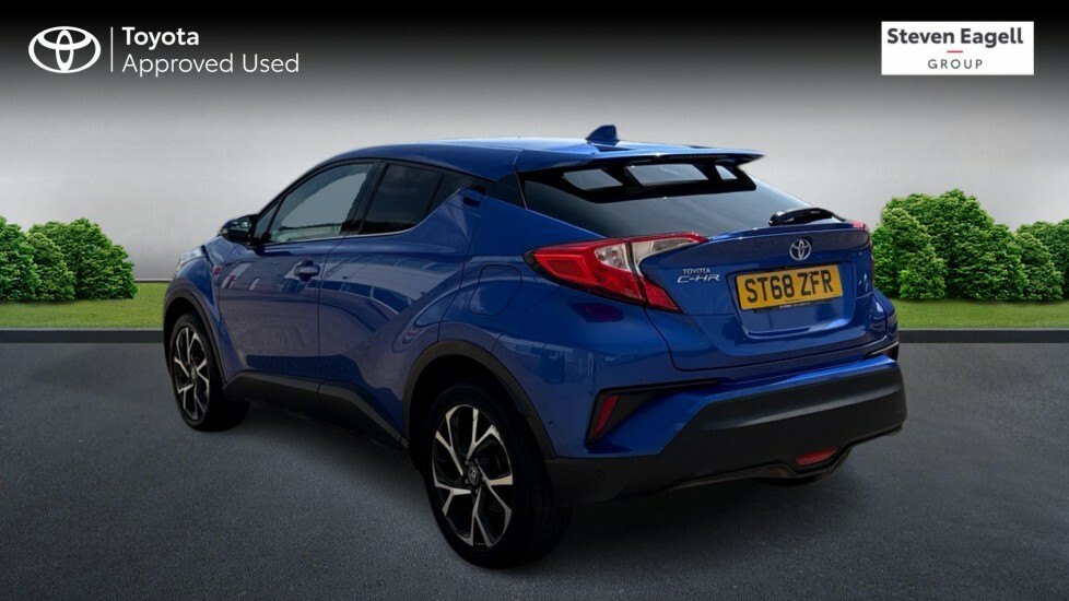 Toyota C-Hr 1.2 Vvt-i Design Suv Euro 6 Ss ST68ZFR Blue #4
