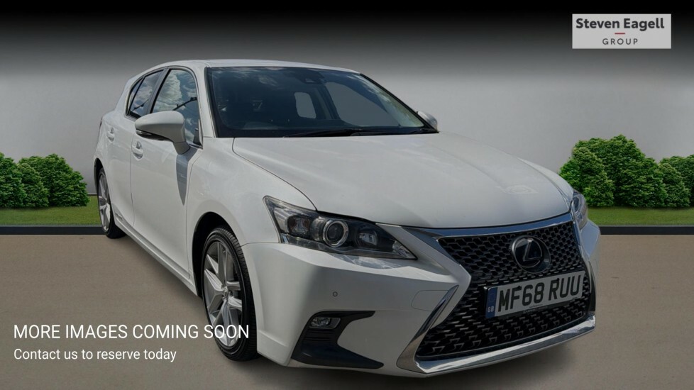 Lexus CT 1.8 200H Luxury E-cvt Euro 6 Ss White