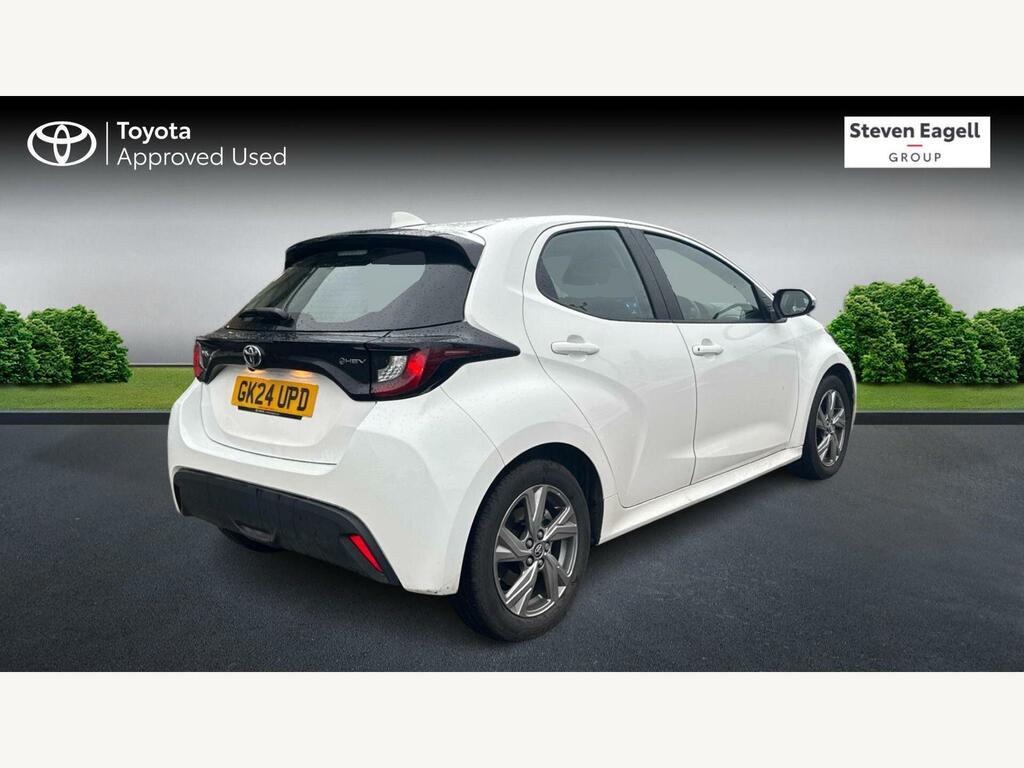 Toyota Yaris 1.5 Vvt-h Icon E-cvt Euro 6 Ss White #2