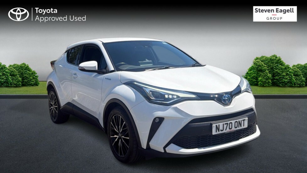 Toyota C-Hr 1.8 Vvt-h Excel Cvt Euro 6 Ss White
