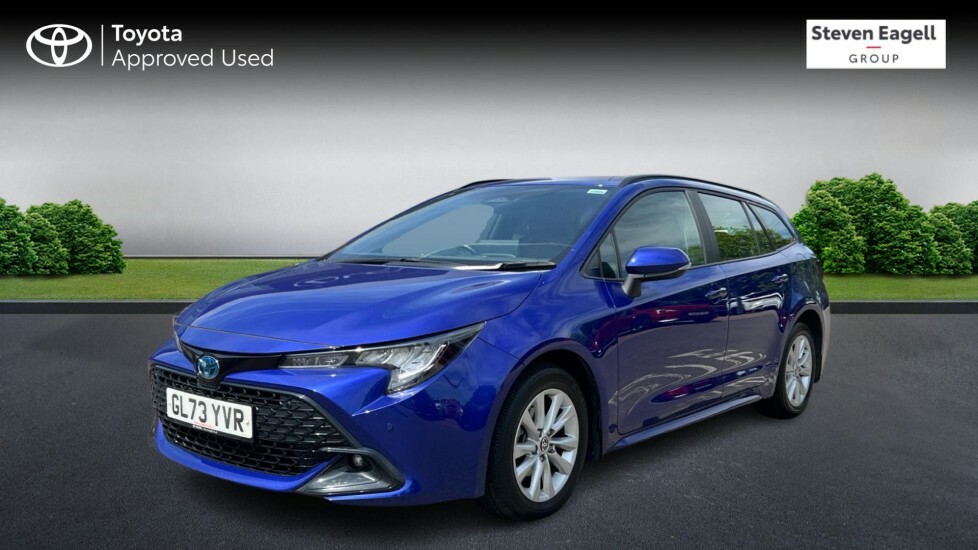 Toyota Corolla 1.8 Vvt-h Icon Touring Sports Cvt Euro 6 Ss GL73YVR Blue #3