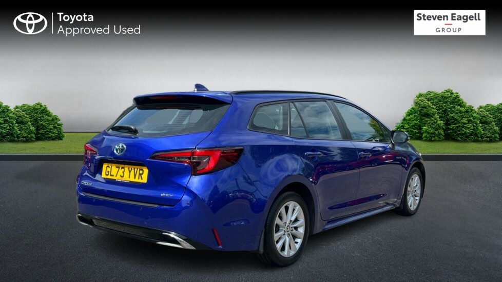 Toyota Corolla 1.8 Vvt-h Icon Touring Sports Cvt Euro 6 Ss GL73YVR Blue #2