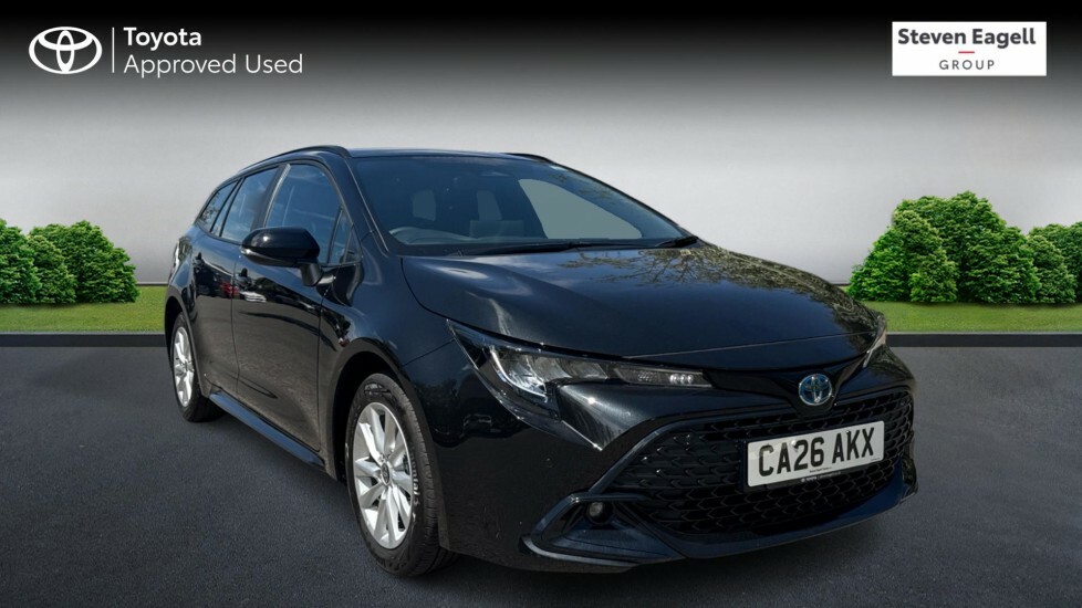 Toyota Corolla 1.8 Vvt-h Icon Touring Sports Hybrid Cv Black