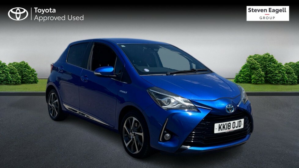 Toyota Yaris Hatchback 1.5 Vvt-h Icon 201867 White #1