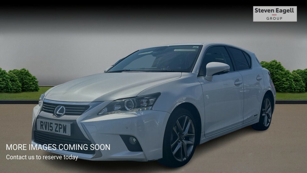 Lexus CT 1.8 200H Advance Plus Cvt Euro 6 Ss White #3
