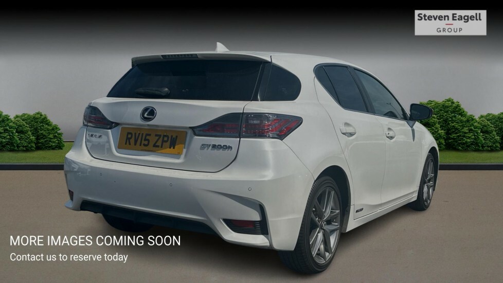 Lexus CT 1.8 200H Advance Plus Cvt Euro 6 Ss White #4