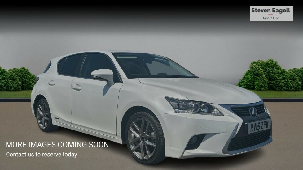 Lexus CT 1.8 200H Advance Plus Cvt Euro 6 Ss White