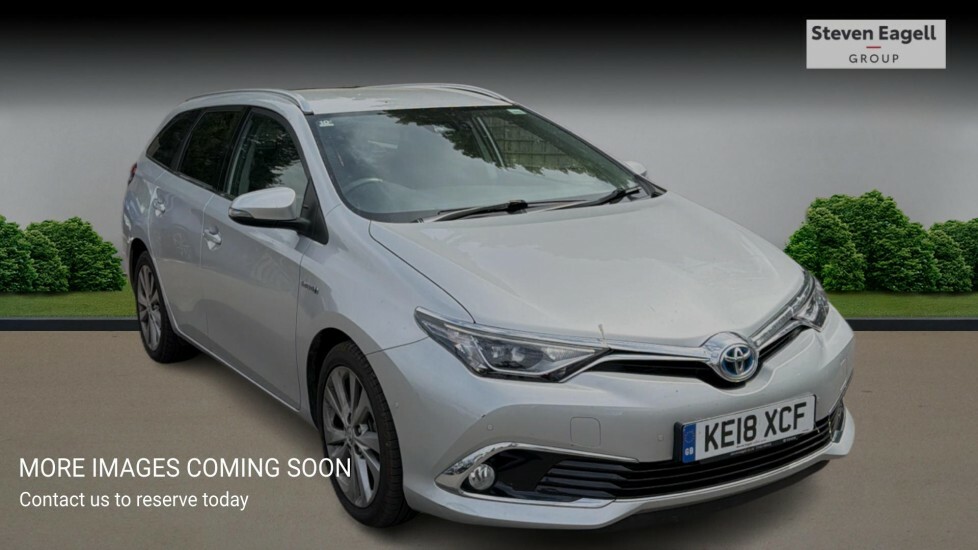 Toyota Auris 1.8 Vvt-h Excel Touring Sports Cvt Euro 6 Ss Silver
