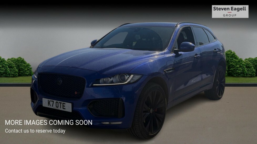 Jaguar F-Pace 3.0 D300 V6 S Awd Euro 6 Ss Blue #3