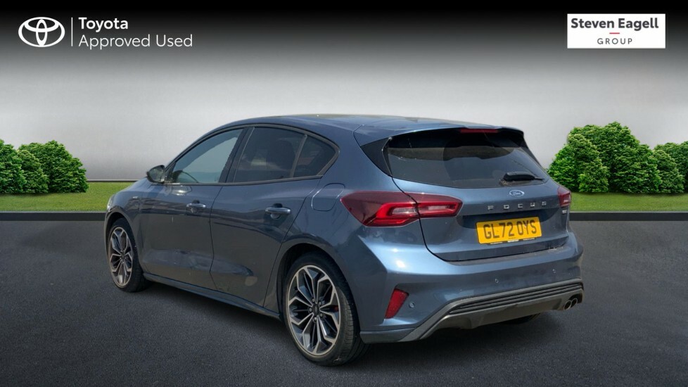 Ford Focus 1.0T Ecoboost Mhev St-line Vignale Hatchback P GL72OYS Blue #4