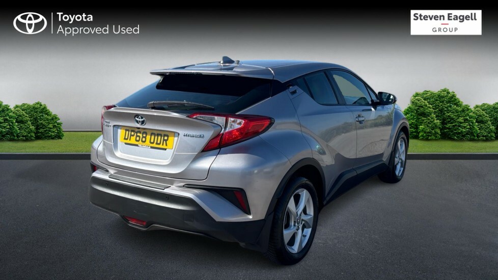 Toyota C-Hr 1.8 Vvt-h Icon Cvt Euro 6 Ss DP68ODR Silver #2