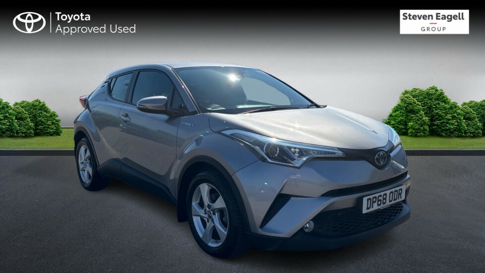 Toyota C-Hr 1.8 Vvt-h Icon Cvt Euro 6 Ss Silver